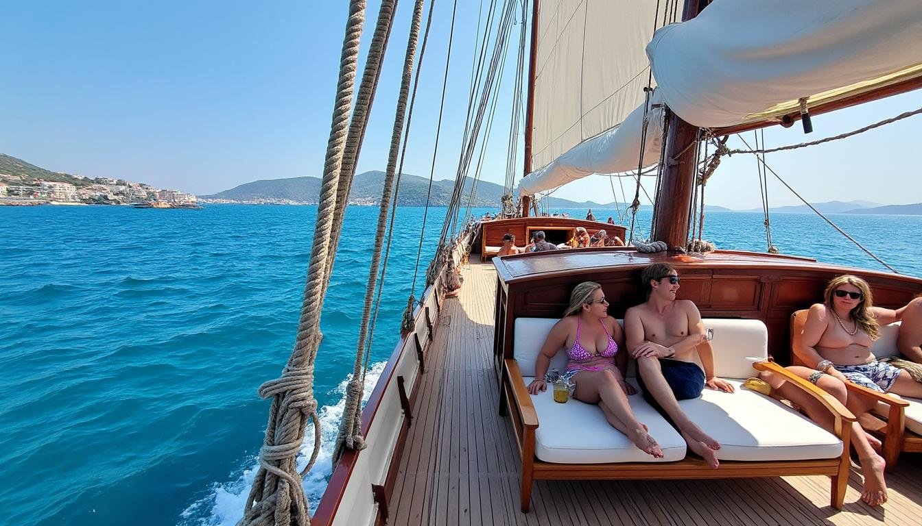 explorez les îles grecques en toute tranquillité avec notre croisière en petit bateau, une expérience intime et authentique au cœur de paysages paradisiaques.