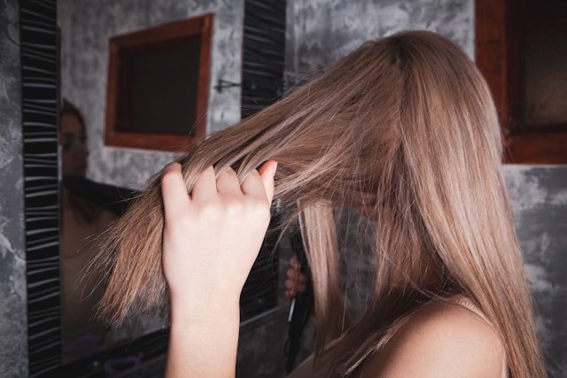 Cheveux secs