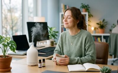Aromathérapie au bureau