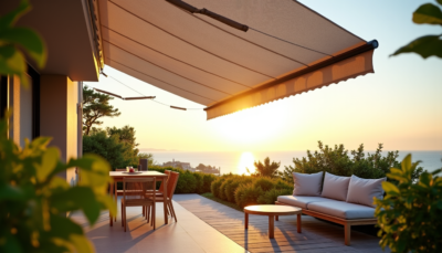 Résistance, décoloration et prix : quelle toile de store choisir pour une terrasse durable